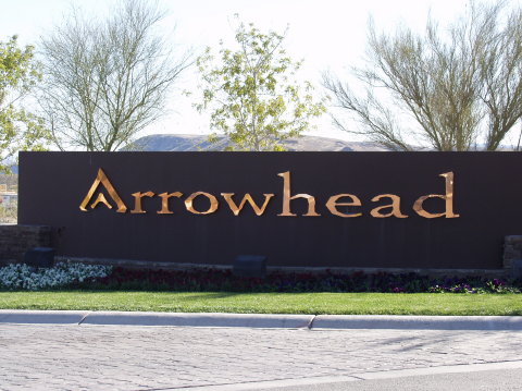 Entrance sign